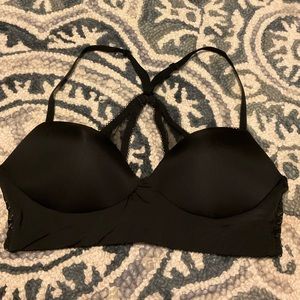 Victoria’s Secret Black Padded Demi Size L NWOT